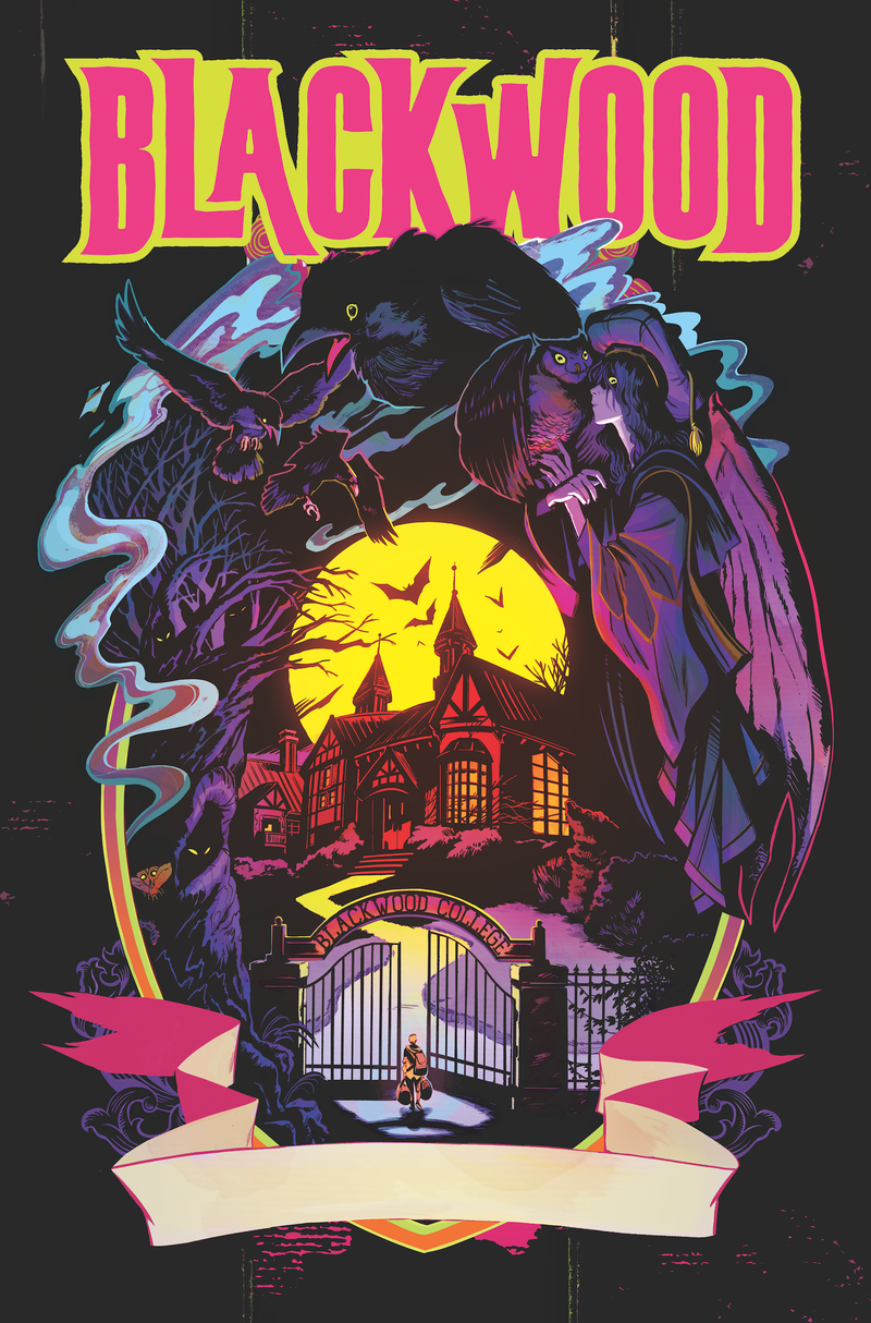 Image: Dark Horse Comics; Blackwood #1 front cover by Veronica Fish
